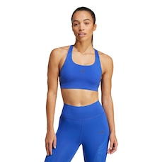 Top de Treino Feminino adidas Médio Suporte Powerimpact Luxe Proseries