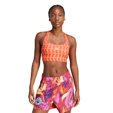 Top Médio Suporte Feminino adidas x FARM Rio