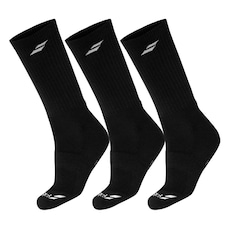 Meia Cano Alto Babolat Pairs Pack Com 03 Pares Masculina