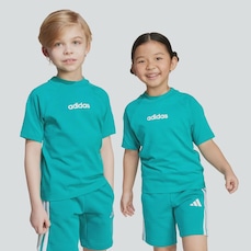 Camiseta adidas Essentials Logo Linear Infantil