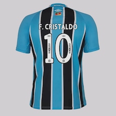 Camisa do Grêmio I 25/26 Umbro 10 F. Cristaldo Masculina