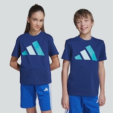 Camiseta adidas Essentials Logo Linear Infantil