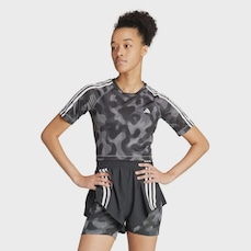 Camiseta adidas Estampada Own The Run Três Listras Feminina