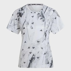 Camiseta adidas Run IT Brand Love Feminina