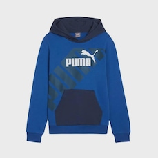 Blusão de Moletom Infantil Puma com Capuz Power Graphic