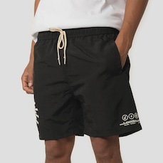 Shorts de Elástico Lost Get Masculino
