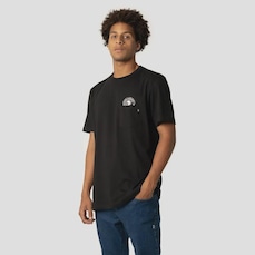 Camiseta Logos Lost Com Bolso Masculina