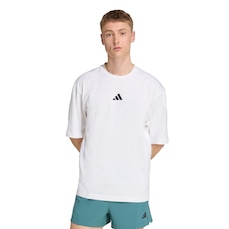 Camiseta Masculina Adidas Power tamanho oversized