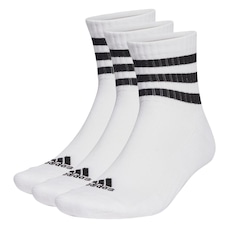 Meia Unissex Adidas 3S C SPW MID - 3 Pares