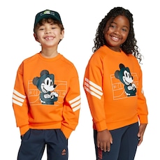Blusão de Moletom infantil Adidas Mickey Mouse Disney