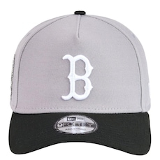 Boné Masculino New Era 940 A-Frame Boston Red Sox MLB Gray Scale