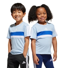 Camiseta Infantil Adidas Seasonal Essentials Tiberio Três Listras