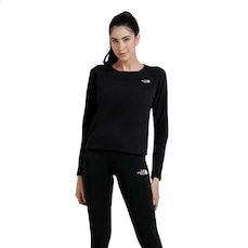 Blusa The North Face TKA 100 Fleece Glacier Crew Feminino