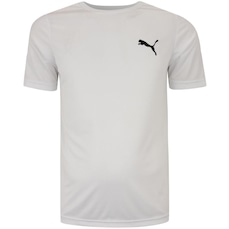 Camiseta Puma Essentials Small Logo Poly Masculina