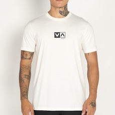Camiseta RVCA Mini Balance Box WT25 Masculina Snow