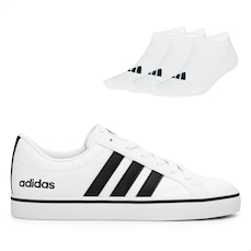 Tênis Masculino adidas Vs Pace 2.0 + 3 Pares de Meias adidas Invisíveis