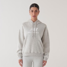 Blusão com Capuz Com Felpa Essentials Basic Feminino