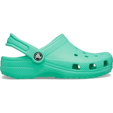 Sandália Crocs Classic Clog Kidst Lagoon - Unissex