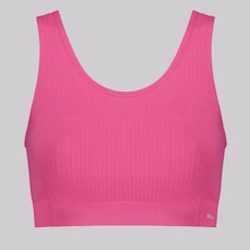 Top + Shorts Selene Canelado sem Costura Feminino