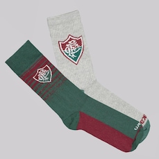 Meia do Fluminense Rikam - 2 Pares - Unissex