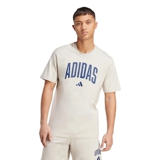 Camiseta adidas Grafica Collegiate Linear Masculina