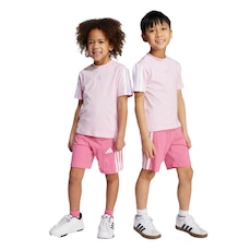 Conjunto Camiseta e Short Infantil Adidas Essentials