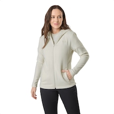Jaqueta Com Capuz The North Face Fleece Glacier Full Hoodie Zíper Feminina