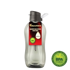Garrafa Squeeze Plástica Gold Sports Resistente II Translucida - 2L