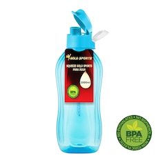 Garrafa Squeeze Plástica Gold Sports Resistente II Translucida - 2L