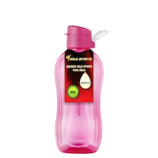 Garrafa Squeeze Plástica Gold Sports Resistente II Translucida - 2L