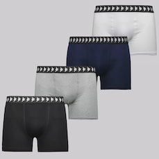 Kit 4 Cuecas Kappa Levinne Sortidas Masculinas