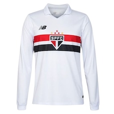 Camisa Manga Longa New Balance São Paulo Home Masculina