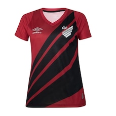 Camisa do Athletico Paranaense I 2024/25 Umbro Feminina