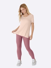 Camiseta Feminina Enfim Active Recortes