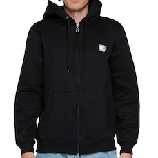Blusão Moletom DC Shoes Aberto Rubber Label WT24 Masculina