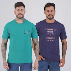 Kit 2 Camisetas Nicoboco Masculinas