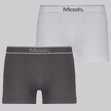 Kit 2 Cuecas Boxer Mash Sem Costura Masculinas