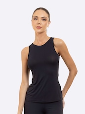 Camiseta Regata Feminina Manly com Tule