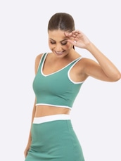 Top College Feminino Manly Canelado
