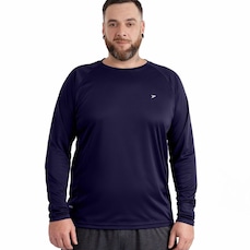 Camiseta Masculina Poker Manga Longa Fator de Proteção UV 50+