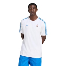 Camiseta Masculina Real Madrid Adidas Ícones da Terraço