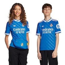 Camisa Real Madrid III 25/26 Infantil Adidas
