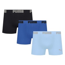 Kit 3 Cuecas Puma Boxer Sem Costura Masculina