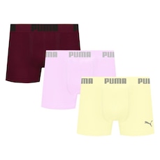 Kit 3 Cuecas Puma Boxer Sem Costura Masculina