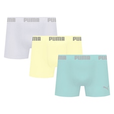 Kit 3 Cuecas Puma Boxer Sem Costura Masculina