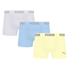 Kit 3 Cuecas Puma Boxer Sem Costura Masculina