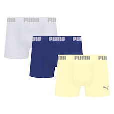 Kit 3 Cuecas Puma Boxer Sem Costura Masculina
