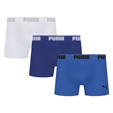 Kit 3 Cuecas Puma Boxer Sem Costura Masculina