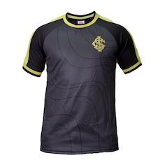 Camisa do Internacional Símbolo Goldy Preto Lotus Masculino