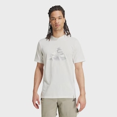 Camiseta Masculina Adidas Logo Graphic Camuflada